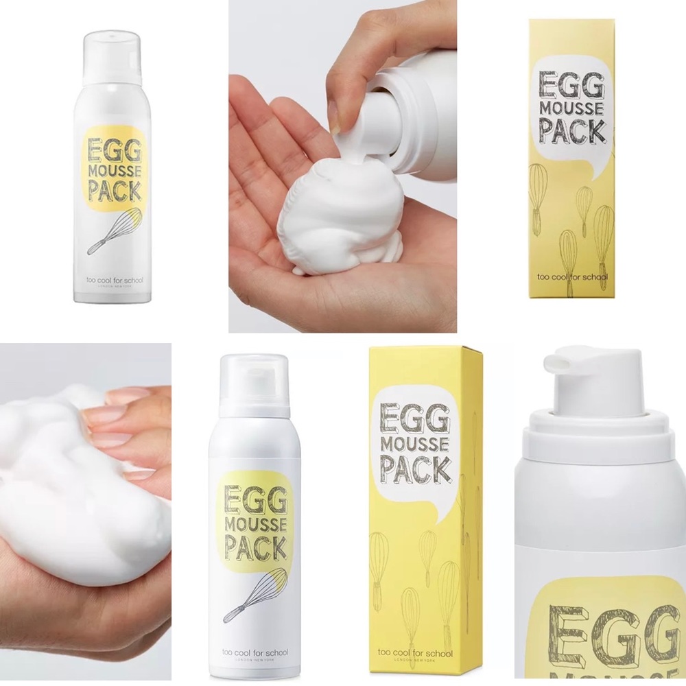 Too cool for school egg mousse